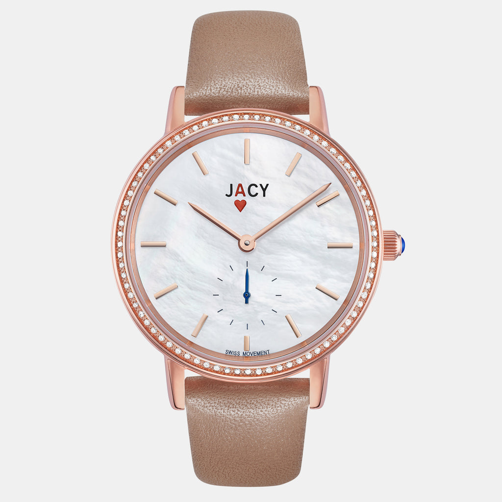 <strong>The ACE</strong> <br>rose gold / tan full grain